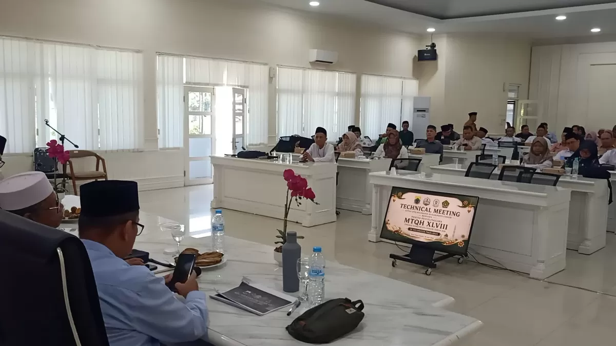 Panitia MTQH Cianjur perketat aturan penjurian dewan hakim guna mencegah konflik nilai. (FOTO: Ist)