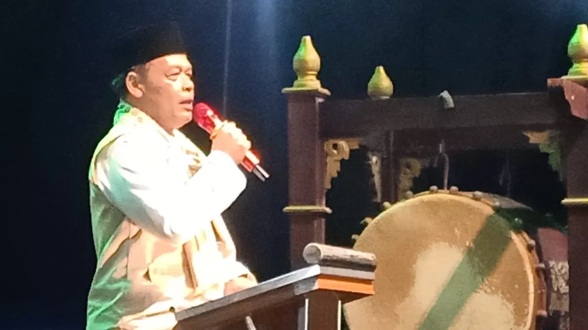 Ketua LPTQ Kabupaten Cianjur, H. Ruhli Solehudin menekankan pentingnya pembinaan yang berkesinambungan untuk mencetak peserta terbaik menuju kompetisi tingkat Jawa Barat. (FOTO: Ist)