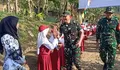 Siswa SD Meriahkan Penutupan TMMD ke-129 di Cibinong Cianjur