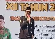 Perkuat Karakter, Ratusan Santri Ikuti PORSADIN XII Cianjur