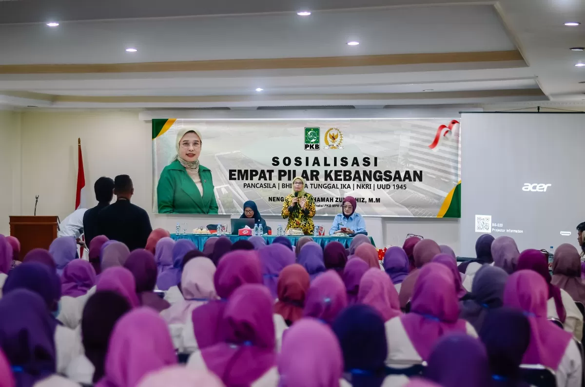 Neng Eem gelar sosialisasi 4 Pilar di Cianjur. (FOTO: Ist)