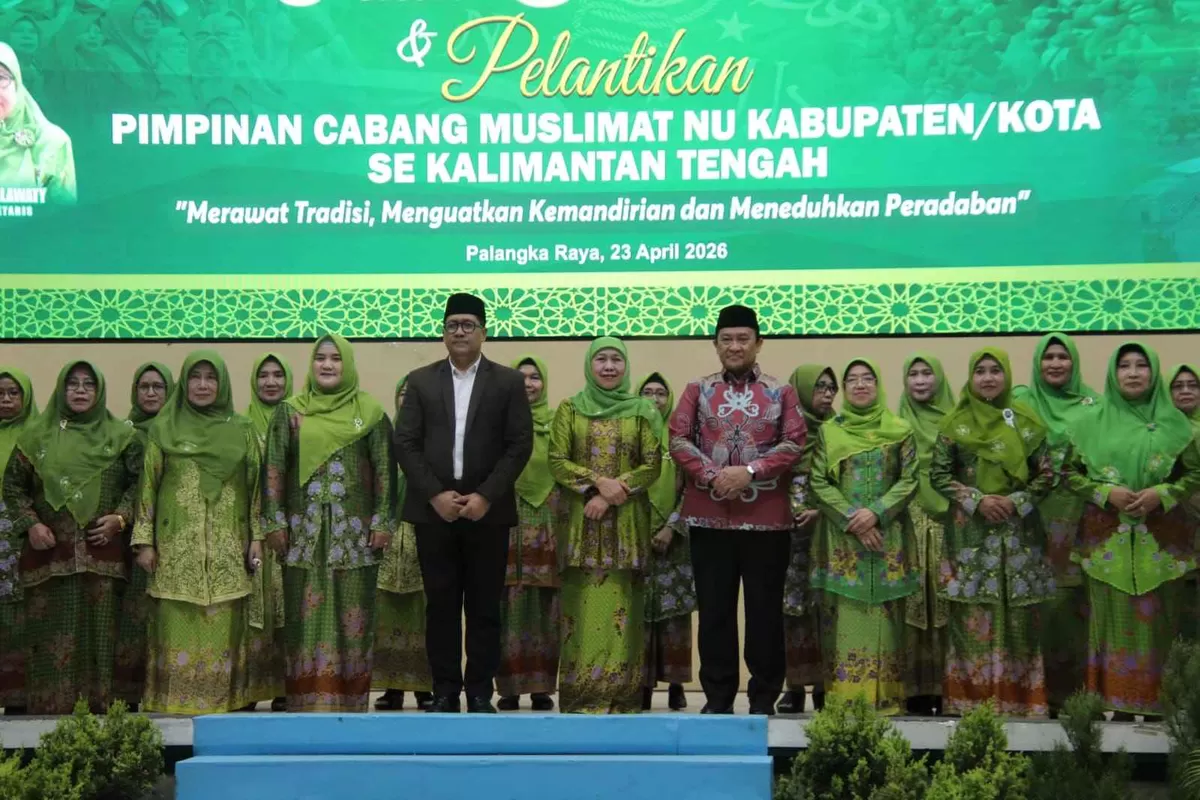 Harlah ke-80 Muslimat NU, Wagub Edy Pratowo Tekankan Sinergi dan Penguatan Pemberdayaan (MMC Kalteng)