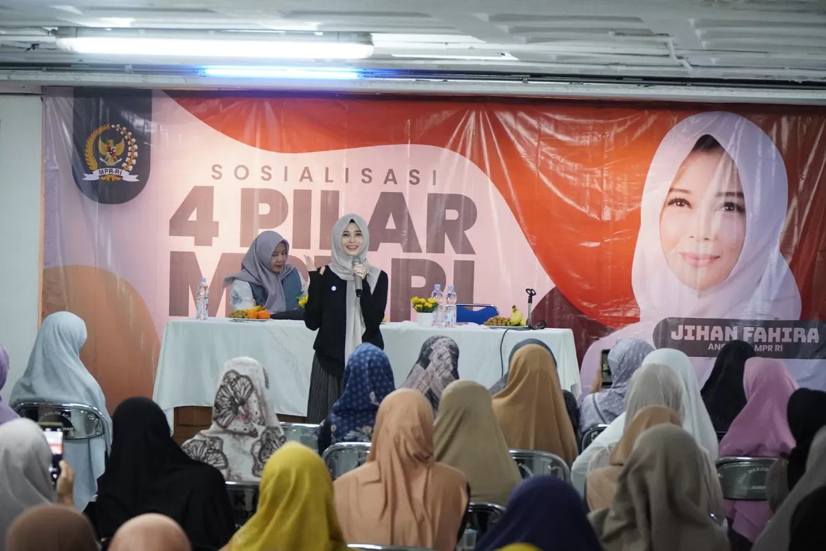 Sosialisasi 4 Pilar Jihan Fahira di Bandung. (FOTO: Ist)