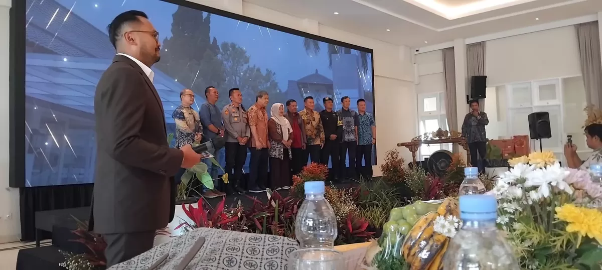 Kepala Bidang Pemasaran Pariwisata Disbudpar Kabupaten Cianjur, Tita Rosilawati, S.Sos, M.I.P., di peresmian Anamcara Hotel and Resort. (FOTO: Istimewa) 