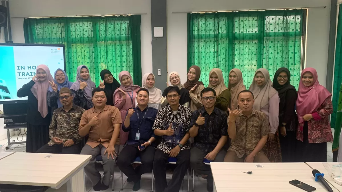 Sinergi SMAS Al Ittihad dan Ruangguru Cianjur. (FOTO: Ist)