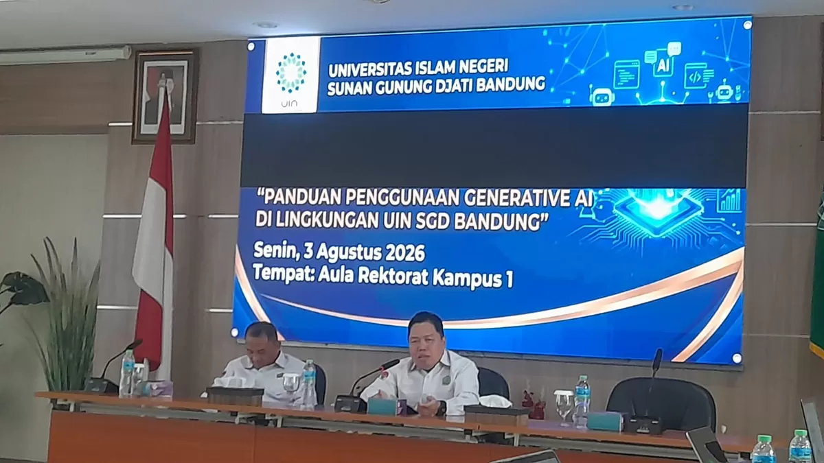Rektor UIN Sunan Gunung Djati Bandung, Prof. Dr. H. Rosihon Anwar, M.Ag. (FOTO: Ist)
