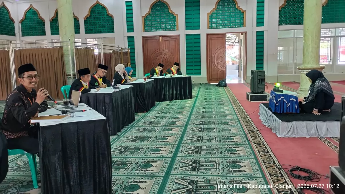Ajang Musabaqah Tilawatil Qur'an dan Hadis ke-48 Tingkat Kabupaten Cianjur Tahun 2026 resmi bergulir. (FOTO: Ist)