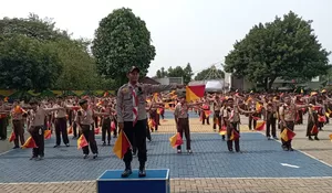 Keseruan Kegiatan Perjusa SMPN 23 Depok : 218 Peserta Digembleng Tumbuhkan Jiwa Kepemimpinan Berintegritas