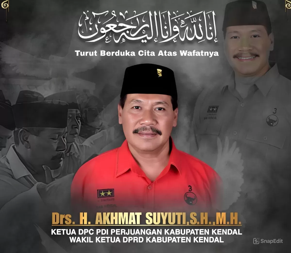 Wakil Ketua DPRD Kendal Akhmat Suyuti Tutup Usia, Jejak Pengabdian ...