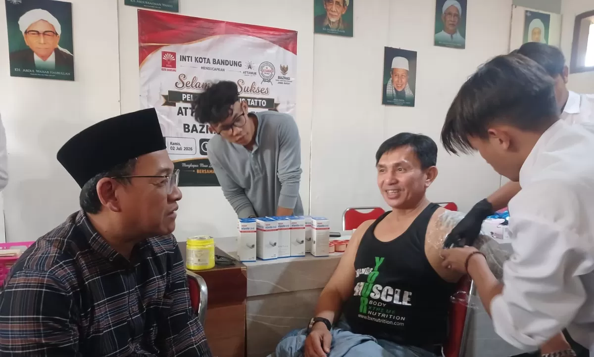 BAZNAS Jabar buka layanan hapus tato gratis. (FOTO: Ist)