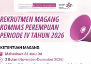Komnas Perempuan Buka Rekrutmen Magang Periode IV 2026, Simak Ketentuan dan Link Pendaftarannya