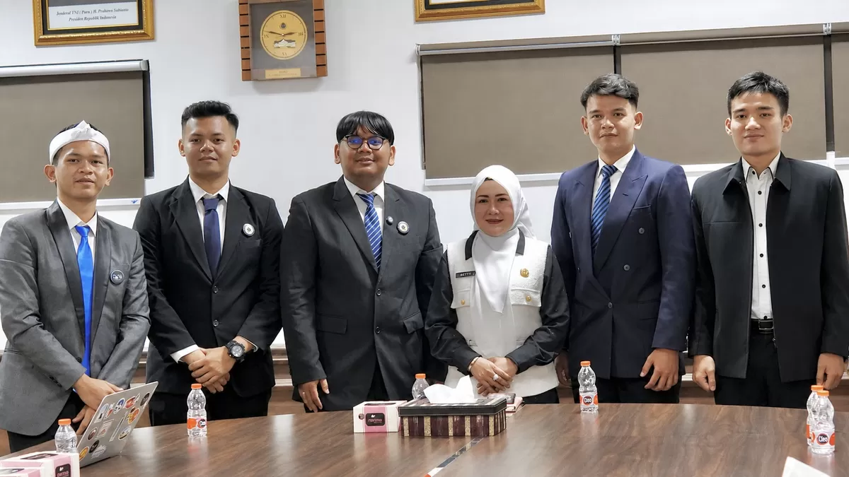 DAFFS Entertainment sambangi Ketua DPRD Cianjur. (FOTO: Ist)