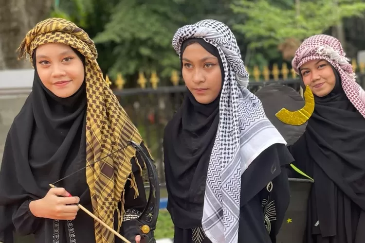 Pelaksanaan Sanlat Ramadan di SMPN 34 Depok, yang terletak di Jalan Karya Bakti, Kelurahan Pondok Cina, Kecamatan Beji.  (ANDIKA EKA/RADAR DEPOK)