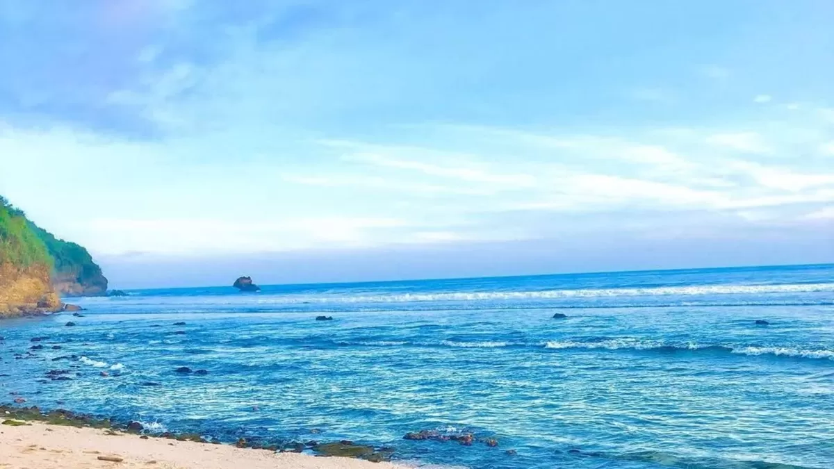 antai Pasetran Gondo Mayit Blitar, spot mantai hemat buat healing (Instagram/mazns)