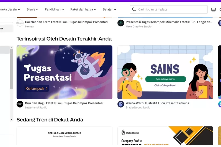 Cara Mudah Dan Efektif Membuat Presentasi Menarik Dengan Template Gratis Di Canva Media