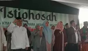 Doakan Ganjar Pranowo – Mahfud MD, Yenny Wahid Istighosah di Depok : Jangan Biarkan Mereka Jalan Sendiri
