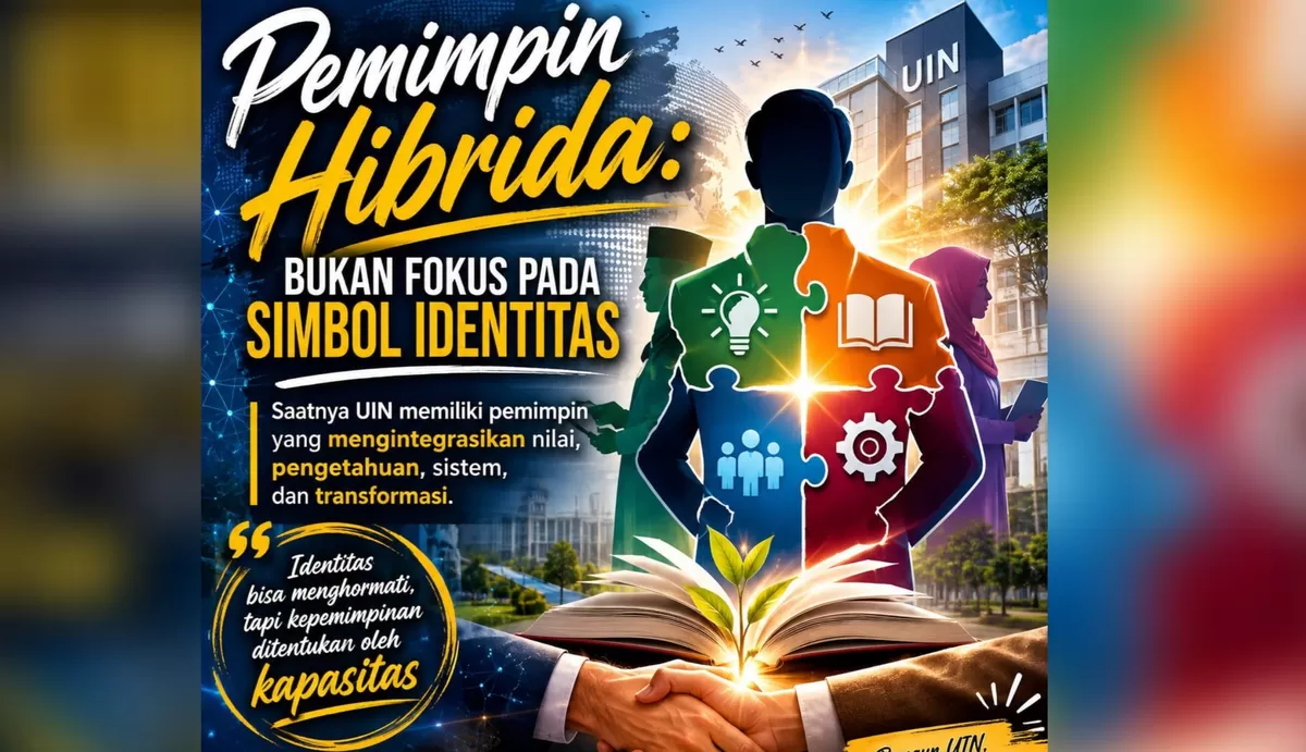 Ilustrasi pemimpin UIN masa depan. (FOTO: AI)