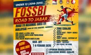 FOSSBI Gelar Turnamen Under-12 Zona Cianjur, Pemenang Bakal Melaju ke Malaysia