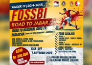 FOSSBI Gelar Turnamen Under-12 Zona Cianjur, Pemenang Bakal Melaju ke Malaysia