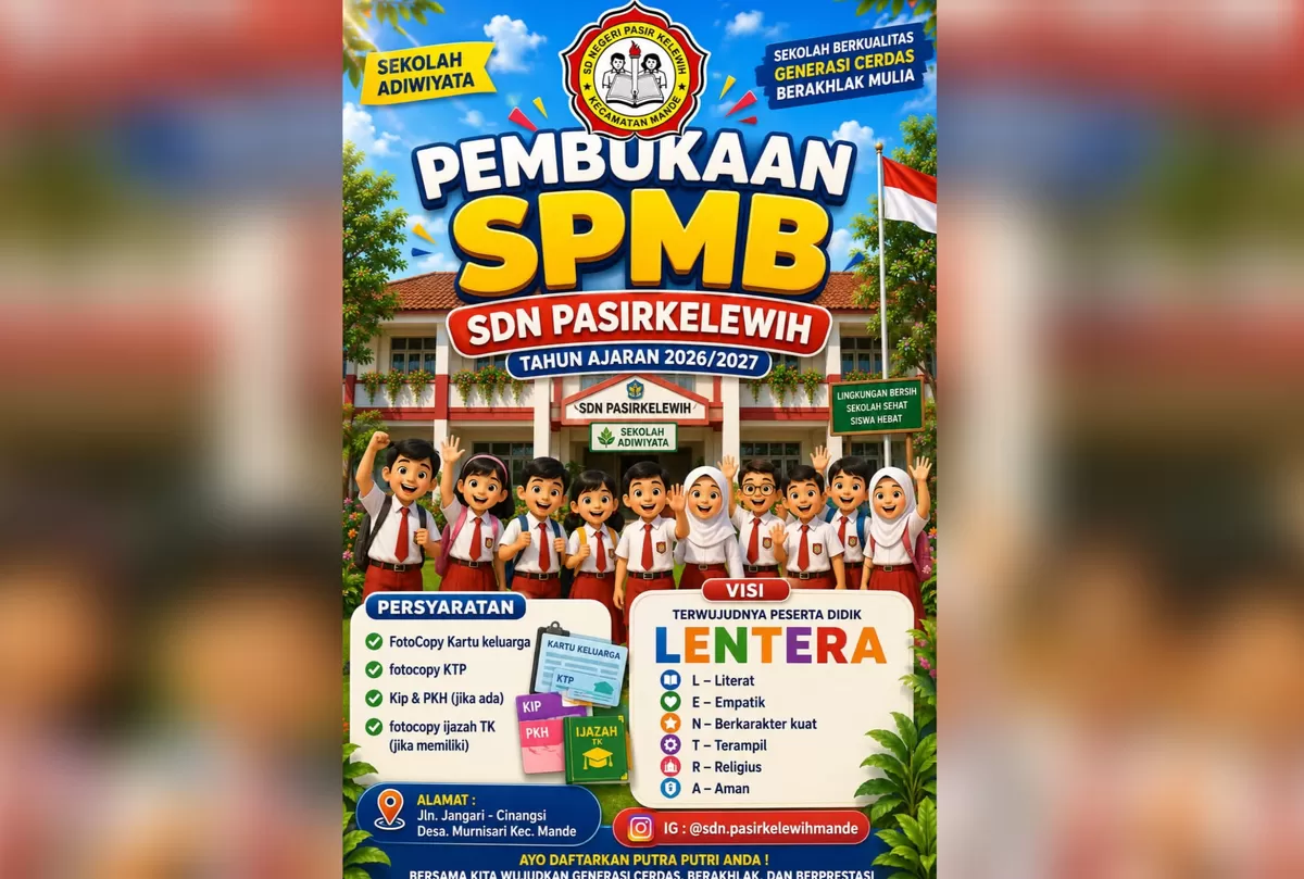 SDN Pasir Keuleuwih Desa Murnisari, Kecamatan Mande jalin kerja sama dengan SMP IT Nahdlatul Fata Darusyifa. (FOTO: Ist)