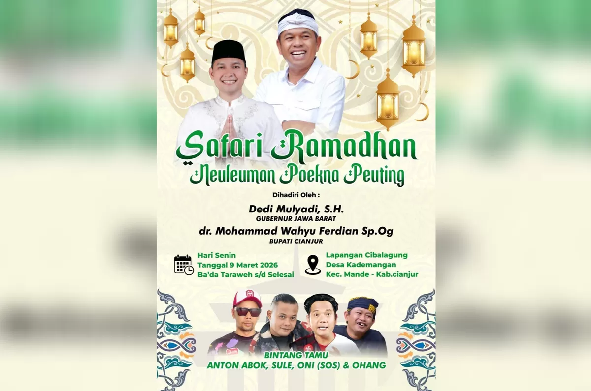 Safari Ramadhan di Cianjur. (FOTO: Ist)