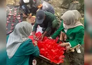 Ketua Himpunan Mahasiswa Magister Manajemen Universitas Nasional Jakarta, Fatirahma Hanipa, Gelar Kegiatan Kurban Wujud Kepedulian Sosial di Cianjur