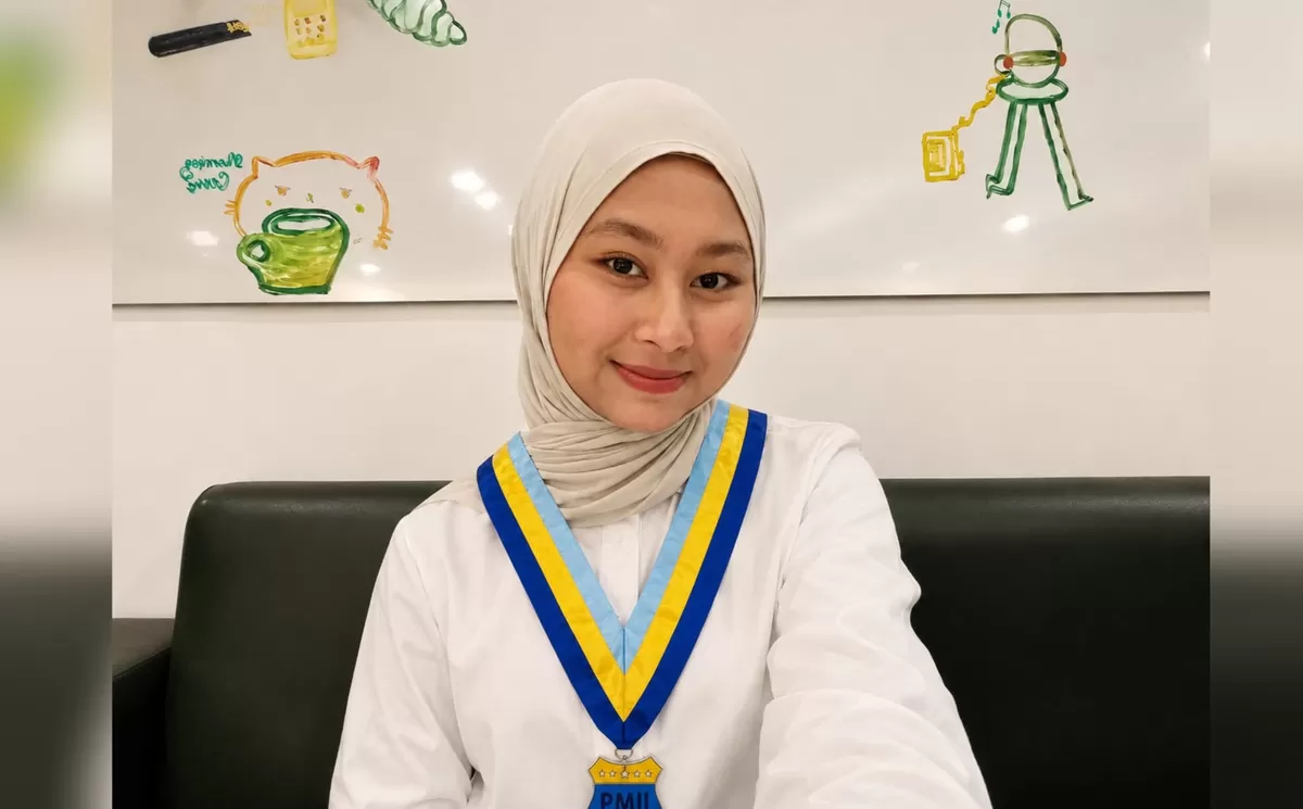 Nazwa Lasipa Aulia, anggota KOPRI STISIP Guna Nusantara Cianjur. (FOTO: Ist)
