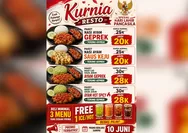 Kurnia Resto Hadirkan Promo Spesial Hari Lahir Pancasila, Diskon Menu Paket Mulai Rp 20.000