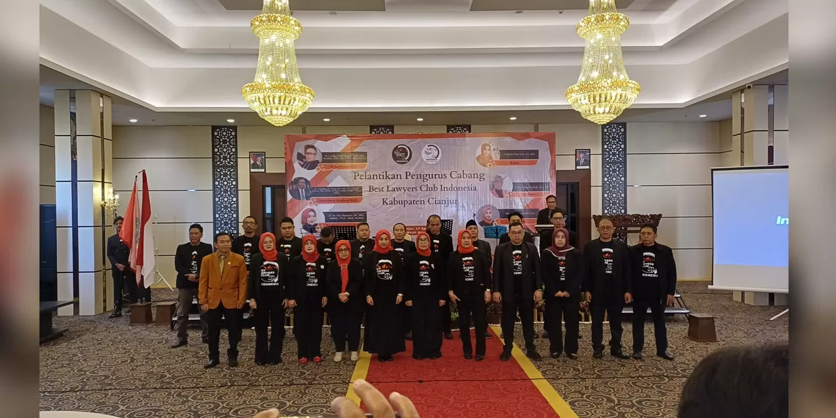Pengurus BLCI Kabupaten Cianjur resmi dilantik. (FOTO: Ist)