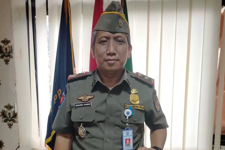 Kasatpol PP Kota Depok, Mohamad Thamrin (FAHMI/RADAR DEPOK)