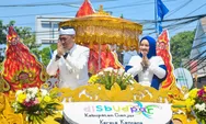 Disbudpar Cianjur Usung Kereta Kencana Badak Putih di Karnaval Budaya