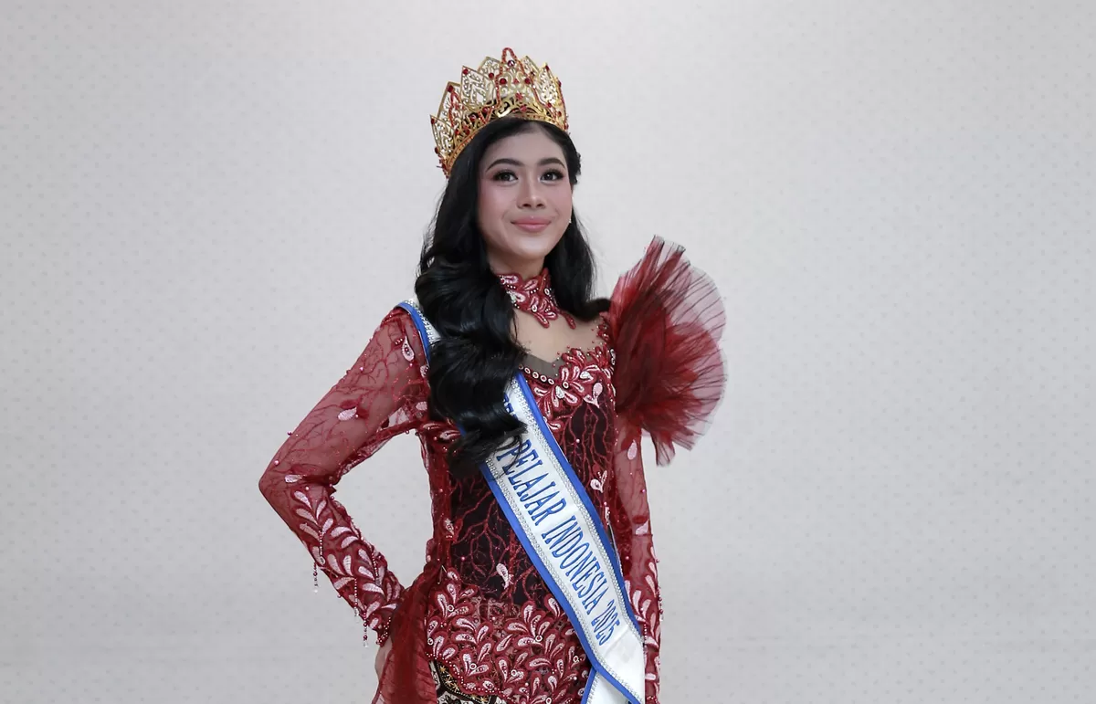 Winner Puteri Pelajar Indonesia 2026, Daiva Widyara Alexandra. (FOTO: Istimewa)
