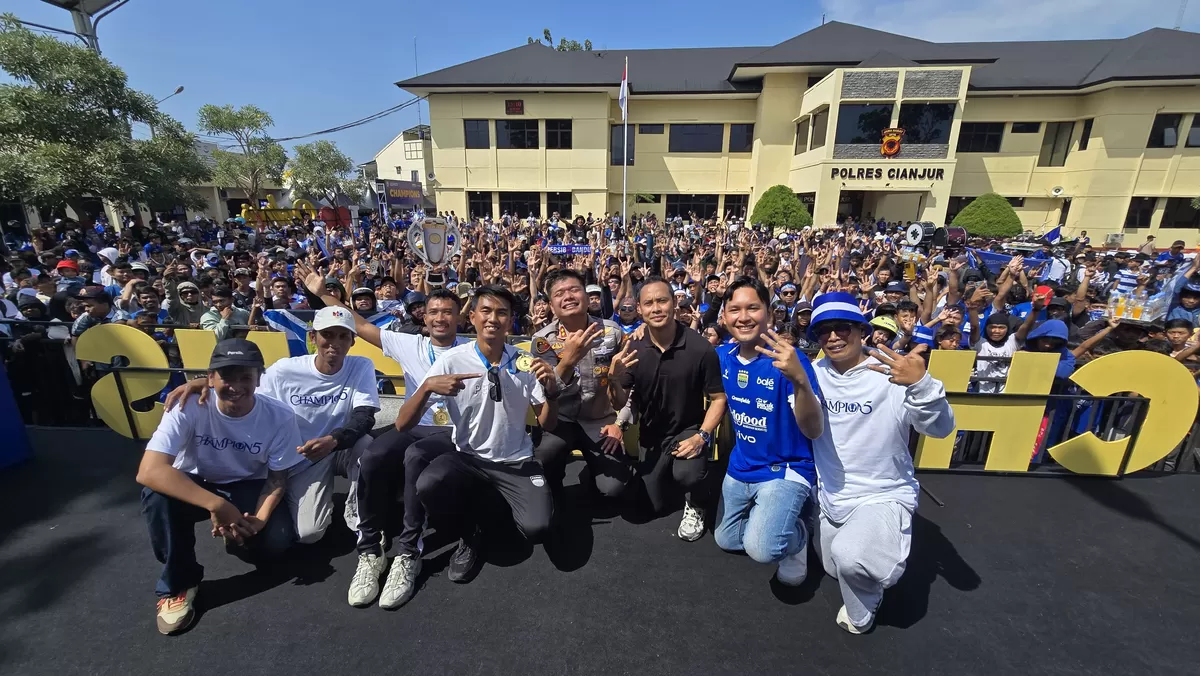 Kepulangan Kakang Rudianto dan Robi Darwis Picu Lautan Bobotoh di Cianjur (Ist)