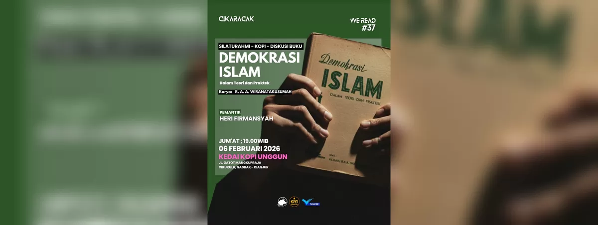 Diskusi buku Demokrasi Islam Karya R.A.A. Wiranatakusumah