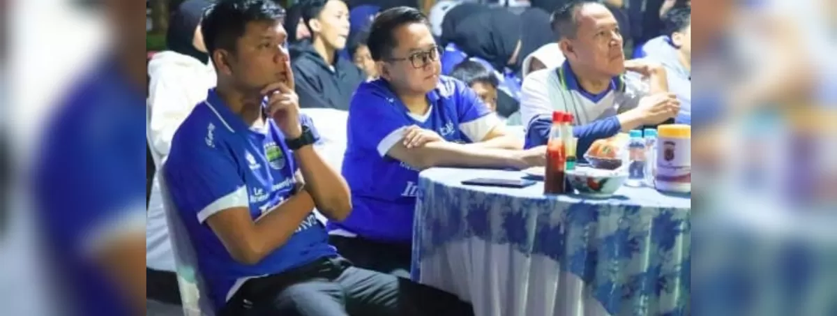 Polres Cianjur gelar nobar Persib Bandung vs Ratchaburi FC