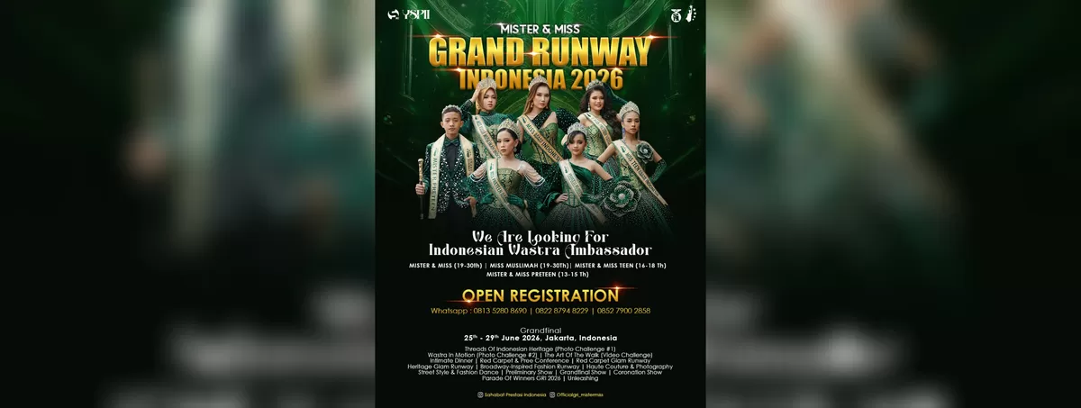 Grand Runway Indonesia 2026. (FOTO: Ist)