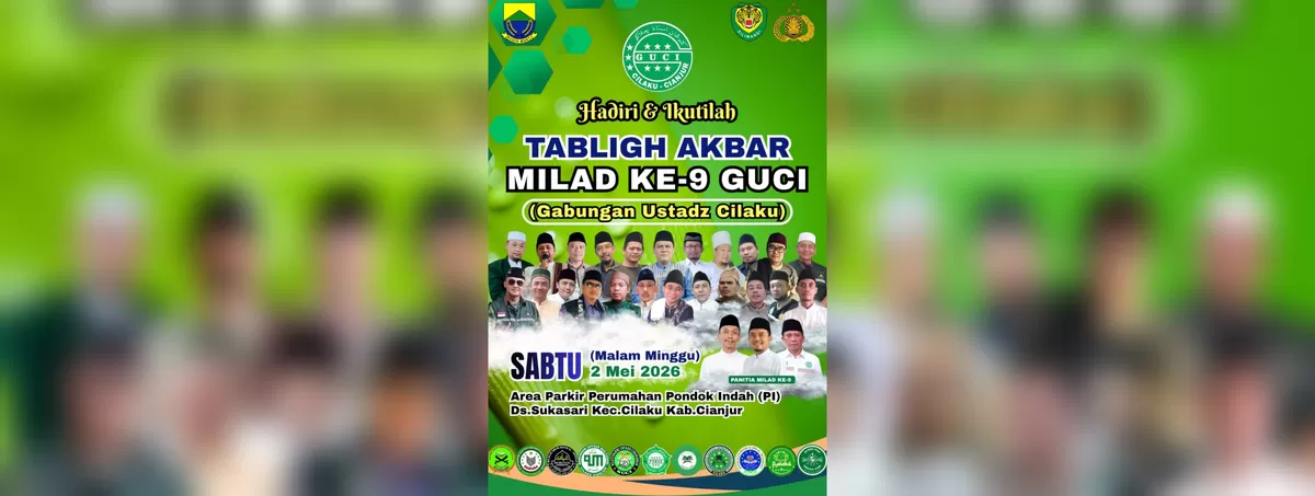 Gabungan Ustadz Cilaku gelar tabligh akbar di Sukasari. (FOTO: Ist)