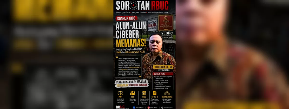 Pedagang gugat Pemdes Cihaur ke Pengadilan Negeri Cianjur (Ist)