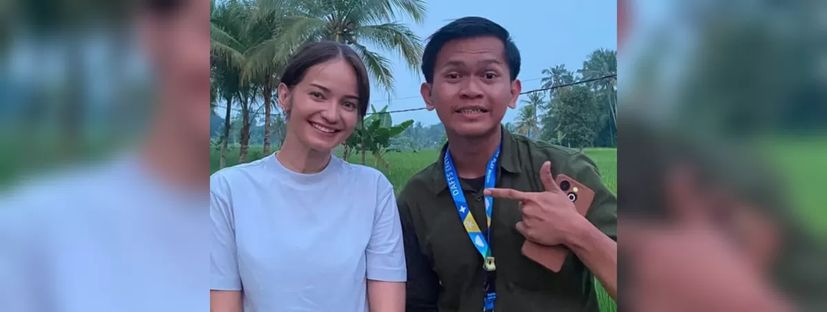 Artis Enzy Storia dan Haidar Ali. (FOTO: Ist)