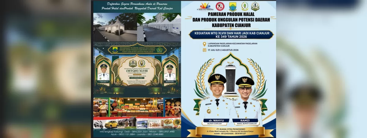 Siap siap bakal banyak kemeriahan MTQH Ke-48 Cianjur di Pagelaran. (FOTO: Ist)