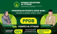 Pondok Pesantren Al-Ittihad Cianjur Buka Pendaftaran Santri Baru 2026, Ada Diskon Infaq 50 Persen