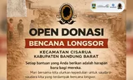 Mojang Jajaka KBB Galang Donasi untuk Korban Longsor Cisarua