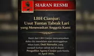 LBH Cianjur Desak Polisi Usut Tuntas Tabrak Lari yang Menewaskan Anggotanya