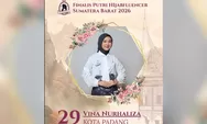 Ajang Putri Hijabfluencer Sumbar 2026 Dimulai, Finalis Asal Kota Padang Vina Nurhaliza Galang Dukungan Publik