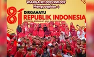 Warga RT 02 Perum Pepabri Gunteng Cianjur Meriahkan HUT ke-81 RI