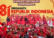 Warga RT 02 Perum Pepabri Gunteng Cianjur Meriahkan HUT ke-81 RI