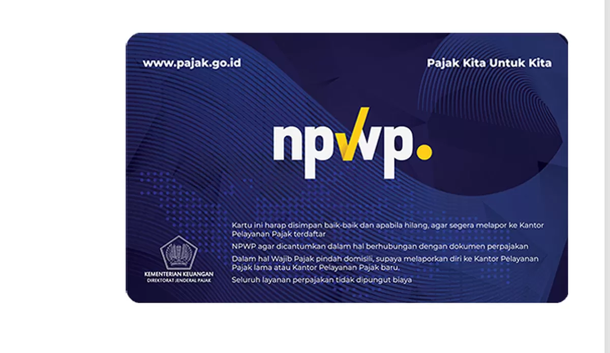 Vector Npwp Nomor NPWP Stockbit Sekuritas, BCA Finance, Indopremier Sekuritas, Bank ...