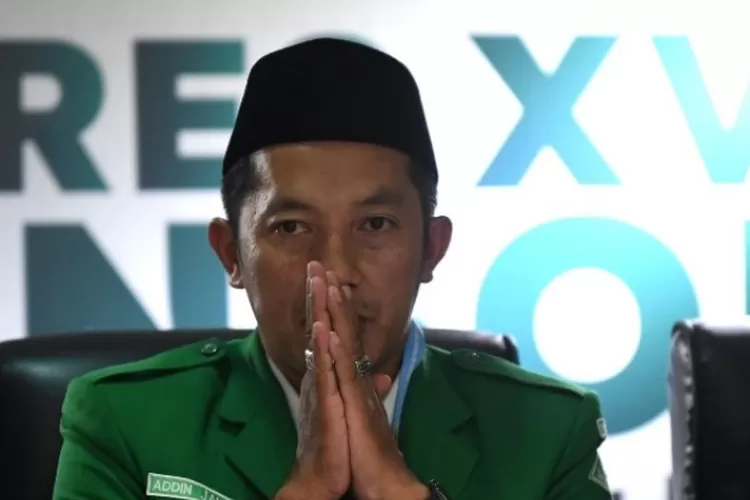 Addin Jauharudin Tuai Kritik Usai Perintahkan Banser Gebuk Pendemo PBNU (ANTARA/Sigid Kurniawan)