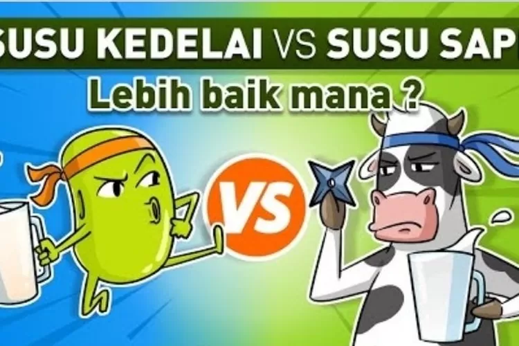 Susu Kedelai VS Susu Sapi, Mana Yang Lebih Sehat Dan Lebih Cocok Untuk ...