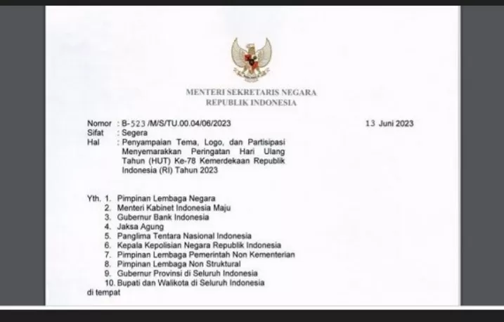 Mengkaji Surat Edaran Menteri Sekretaris Negara Tentang Pedoman ...